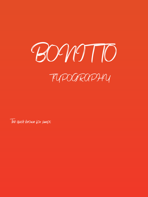 Bonitto Poster