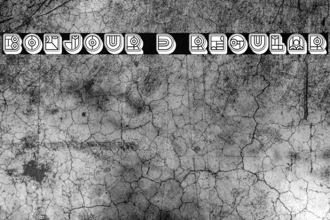 Bonjour 3D Regular Example 1