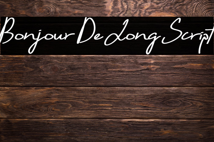 Bonjour De Jong Script Example 1