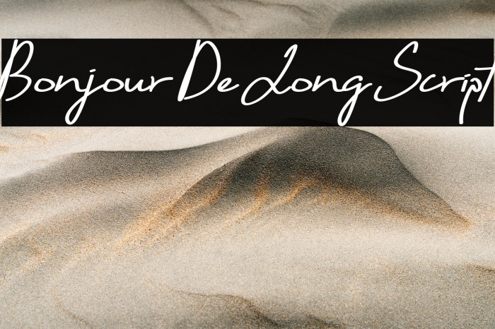 Bonjour De Jong Script Example 2