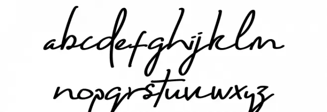Bonjour De Jong Script Fuentes MINÚSCULAS
