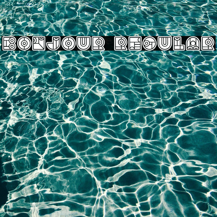 Bonjour Regular Example 1