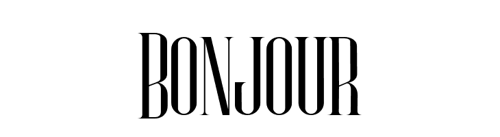 Bonjour  Descarca Fonturi Gratis