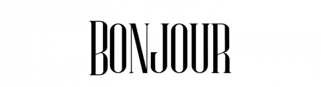 Bonjour  नि: शुल्क फ़ॉन्ट्स डाउनलोड