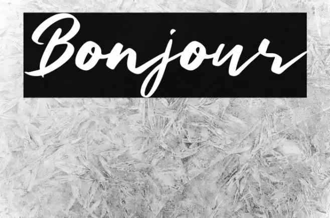 Bonjour Example 3