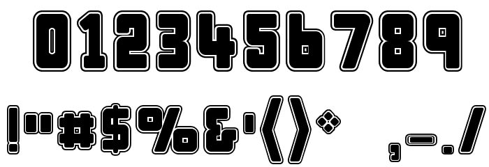Bonk College Font OTHER CHARS
