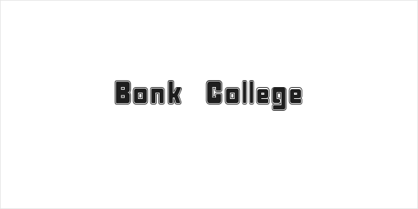 Bonk College Logo