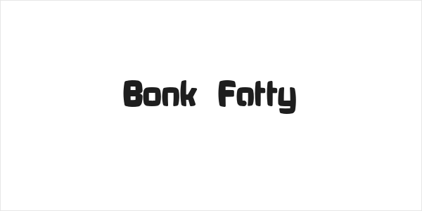 Bonk Fatty Logo