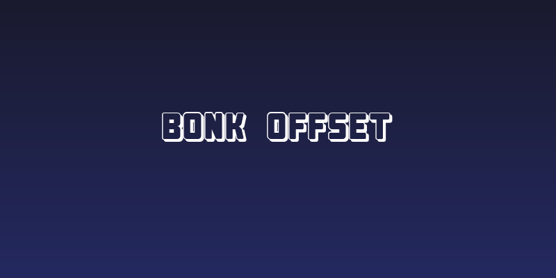 Bonk Offset Social Header