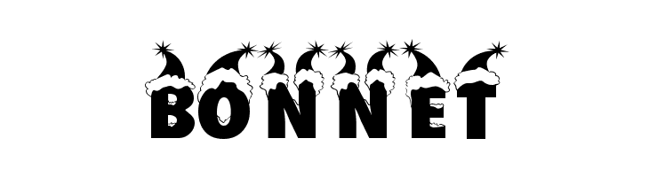 Bonnet  नि: शुल्क फ़ॉन्ट्स डाउनलोड