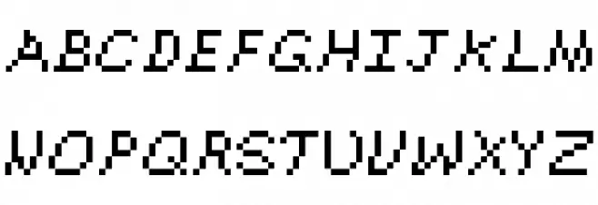 Bonni Africa Regular Schriftart Groß