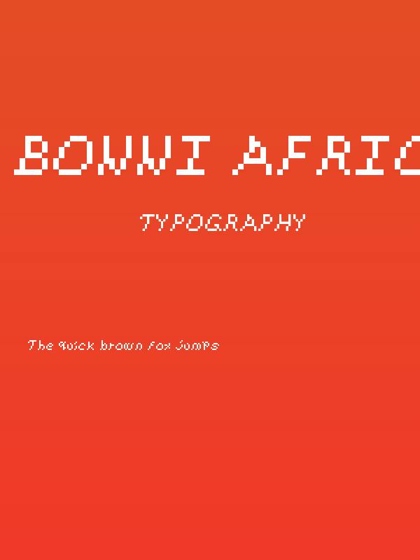 Bonni Africa Regular Poster