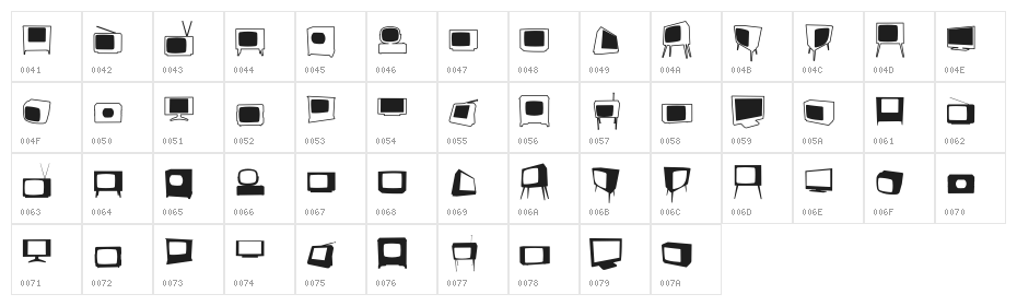 Bono had a vision Character Map
