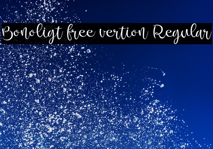 Bonoligt free vertion Regular Example 1