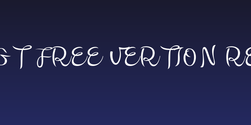 Bonoligt free vertion Regular Social Header