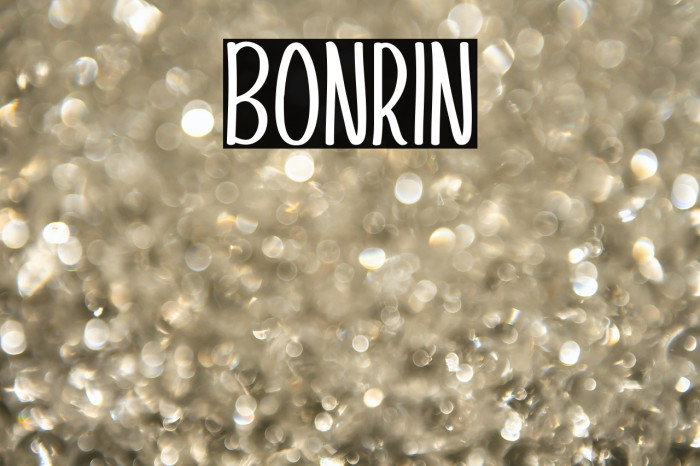 Bonrin Example 2