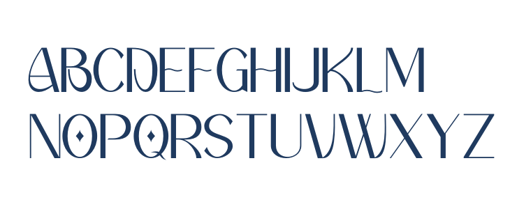 Bonsad Regular Uppercase