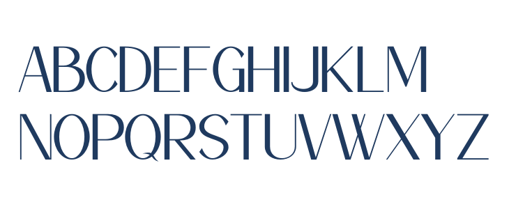 Bonsad Regular Lowercase