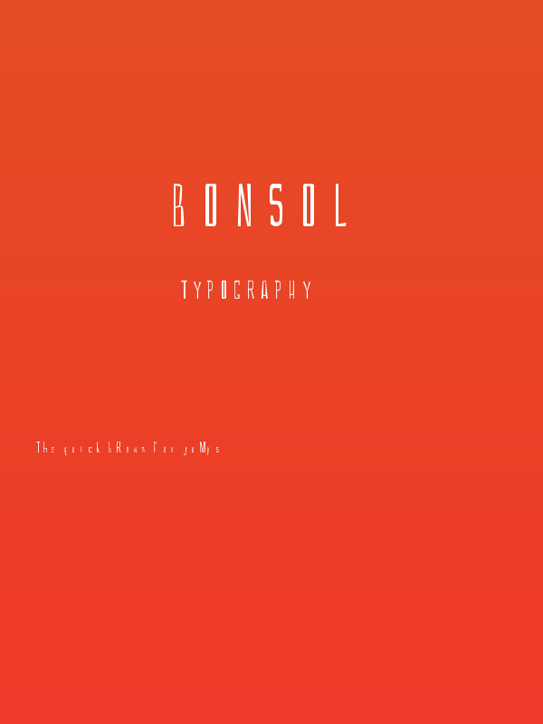 Bonsol Poster