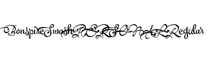 Bonspire Swash PERSONAL Regular  免费字体下载