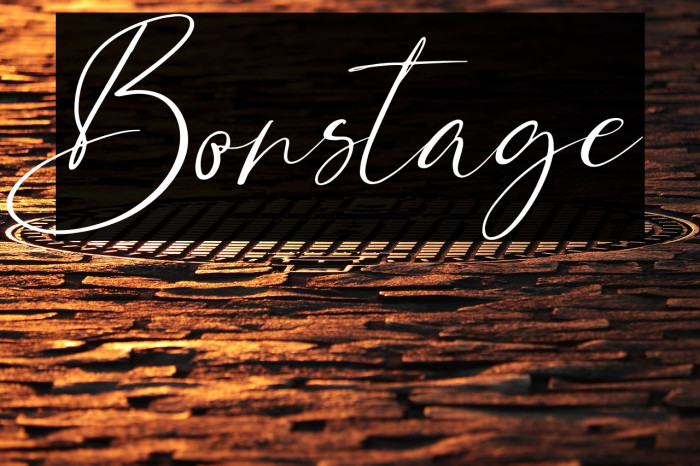 Bonstage Example 1