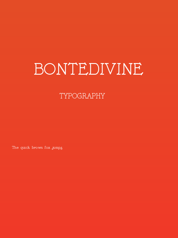 BonteDivine Poster