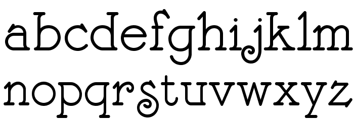 BonteDivine Font Litere mici