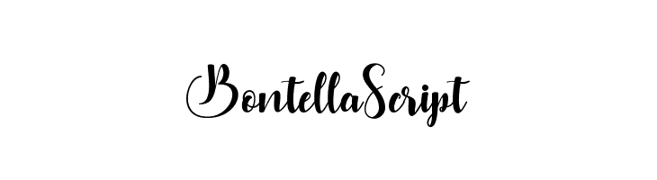 BontellaScript  les polices de caractères gratuit tlcharger