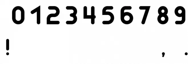 Bonus Base Font OTHER CHARS