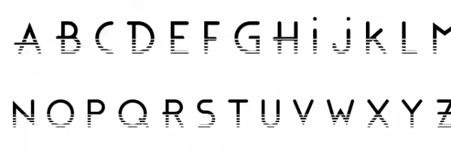 Bonus Bling Bling Font LOWERCASE