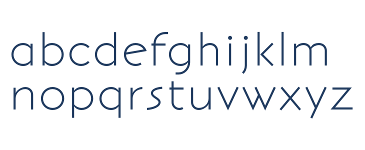 BonvenoCF-Light1 Lowercase