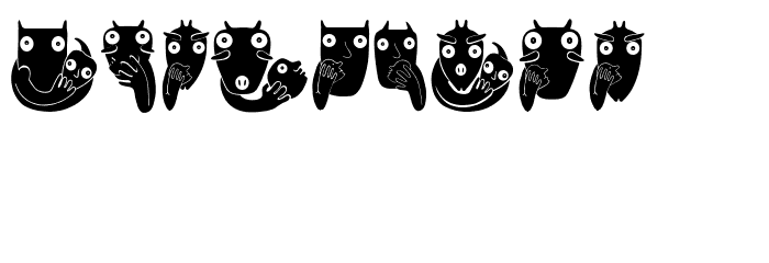Bonvenon Regular Font OTHER CHARS