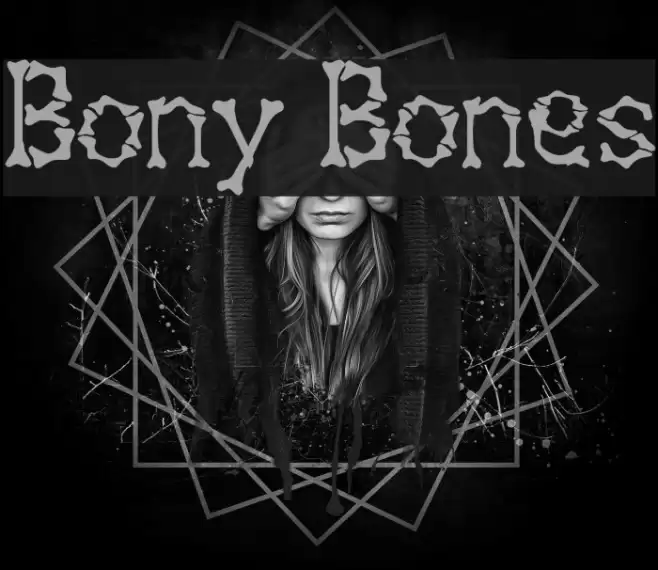 Bony Bones Font examples