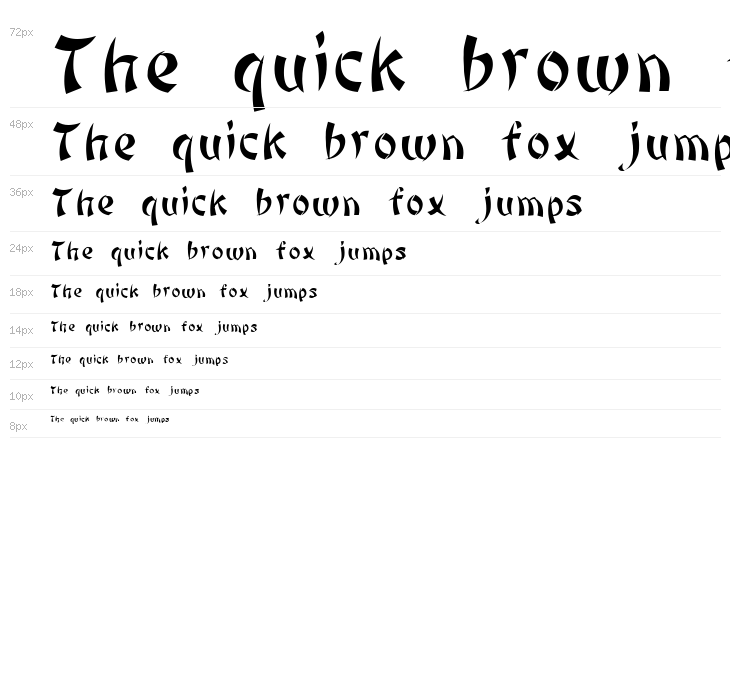 Bonzai Regular Waterfall