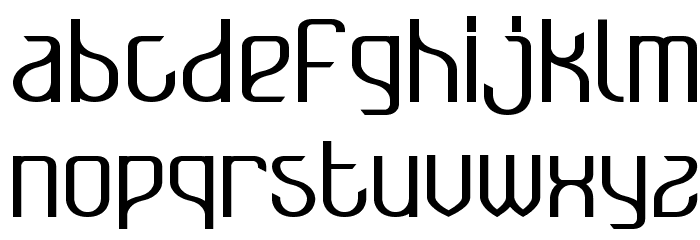 Bonzer - Bruxelles - Bold Font LOWERCASE