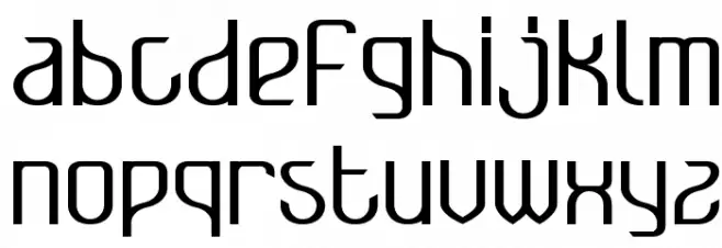 Bonzer - Bruxelles - Bold Schriftart Kleinbuchstaben