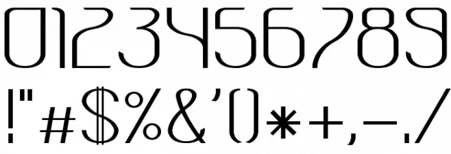 Bonzer - Bruxelles - Regular Font OTHER CHARS