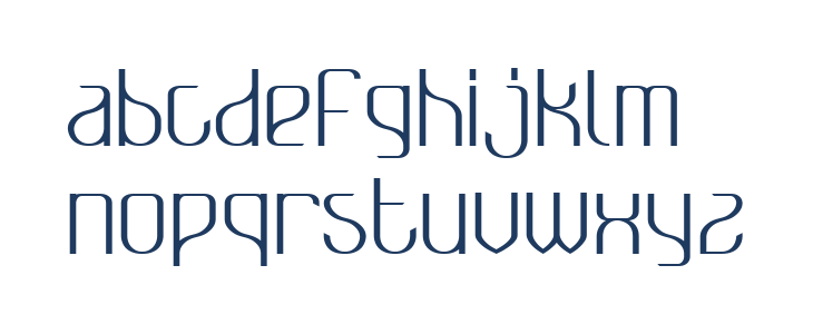 Bonzer - Bruxelles - Regular Lowercase