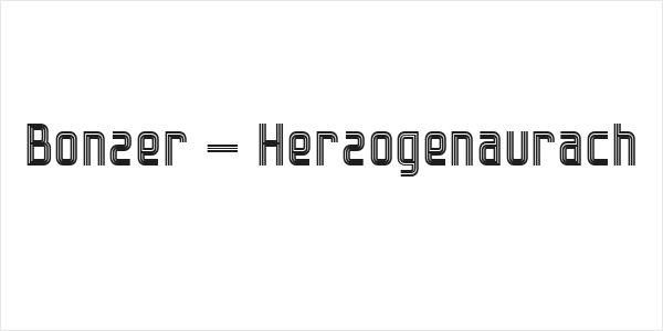 Bonzer - Herzogenaurach Logo
