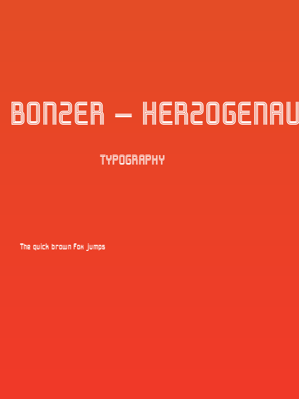 Bonzer - Herzogenaurach Poster