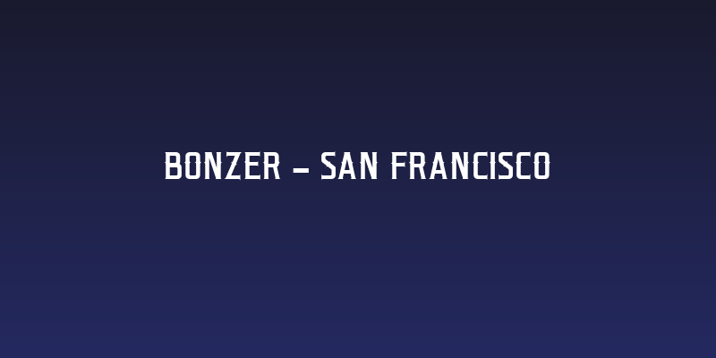 Bonzer - San Francisco Social Header
