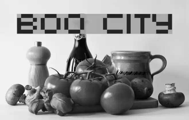 Boo City Font examples