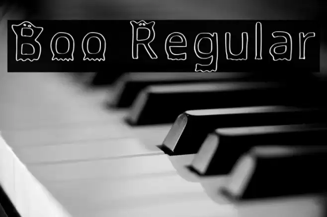 Boo Regular Polices examples