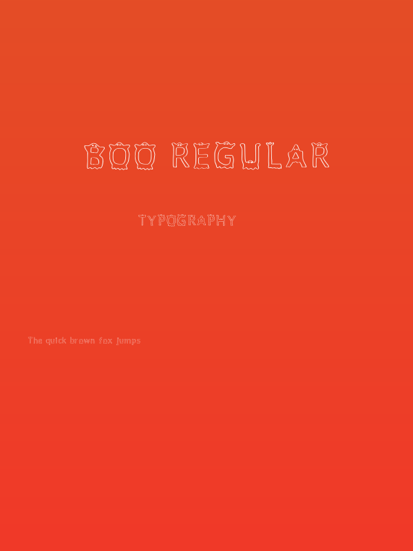 Boo Regular Poster
