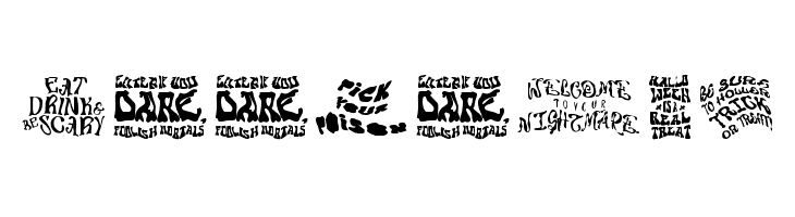 Boo Words  Frei Schriftart Herunterladen