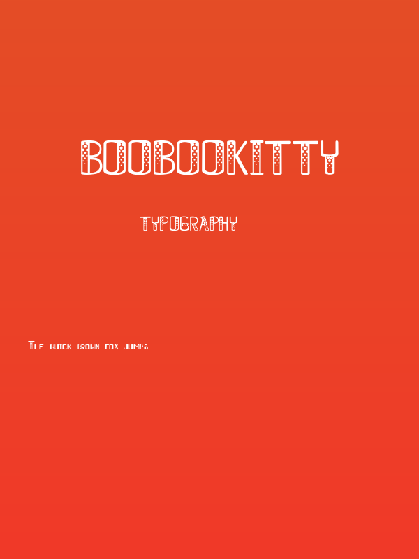 BooBooKitty Poster