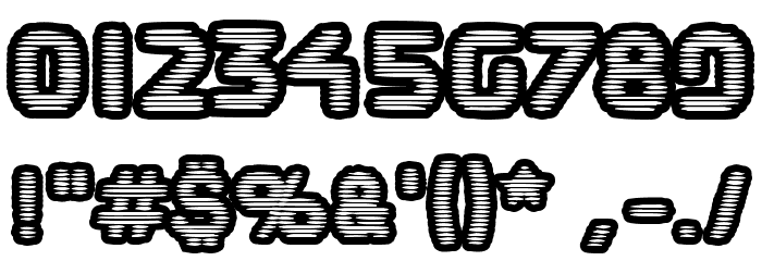 BoobToobOpen Шрифта ДРУГИЕ символов