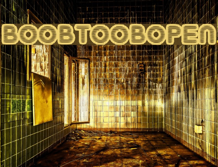 BoobToobOpen Шрифта examples