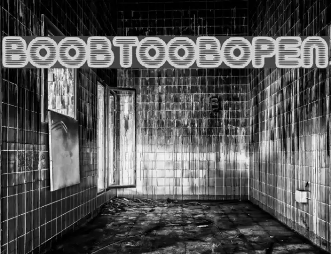 BoobToobOpen Шрифта examples