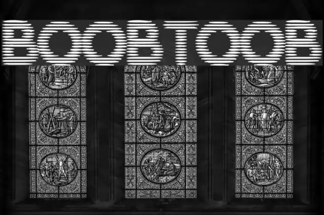 BoobToob Font examples
